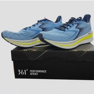 361 Degrees Centauri Women's Running Shoes Silence Blue Midnight Size 9.5 NIB